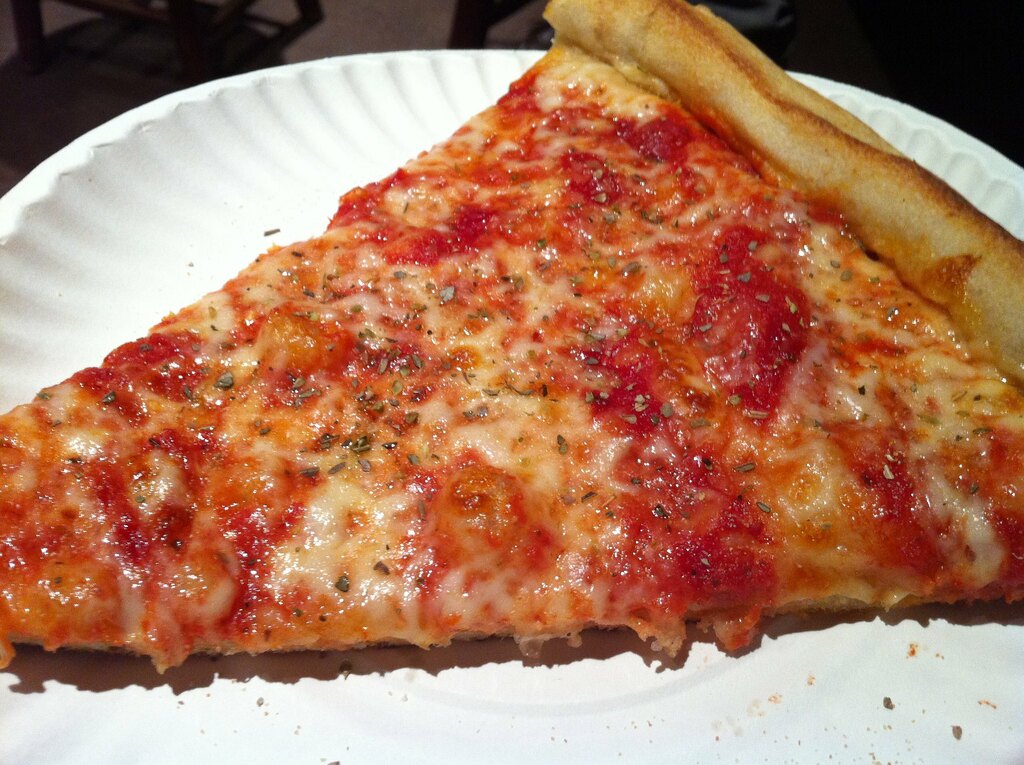 dollar slice with oragano