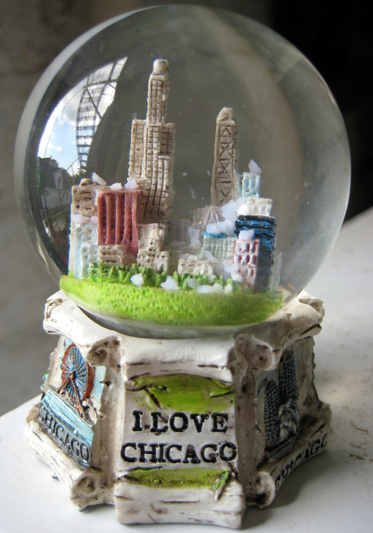 Chicago Snow Globe