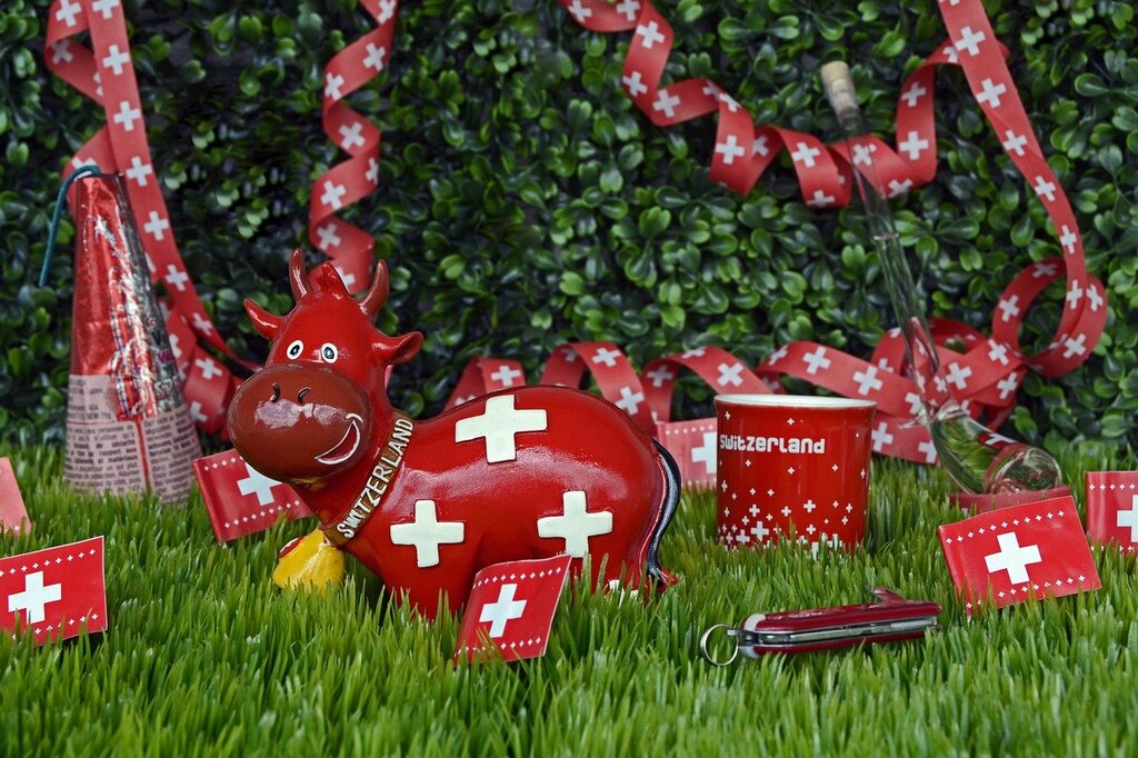 Swiss cross souvenir