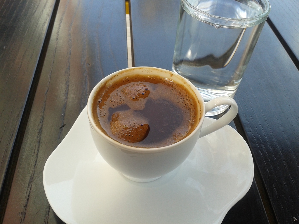 Turkish coffee in Ankara