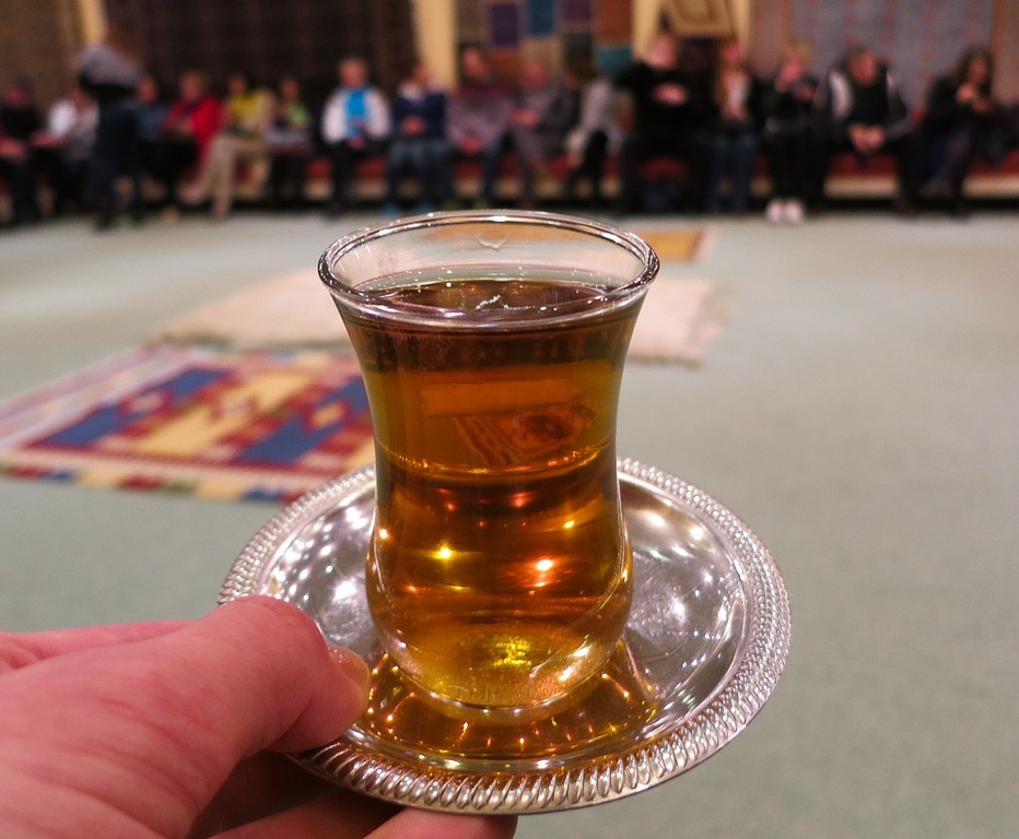 Turkish tea glass