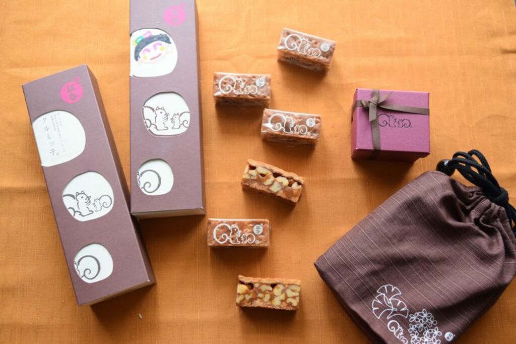 Savour walnut pastries from Kamakura Beniya
