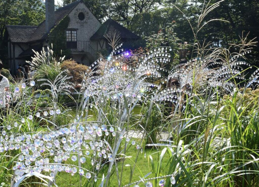 Gaze at delicate glass art at Hakone Venetian Glass Museum