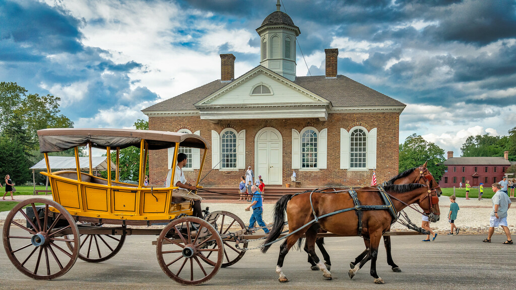 Colonial Williamsburg Courthouse