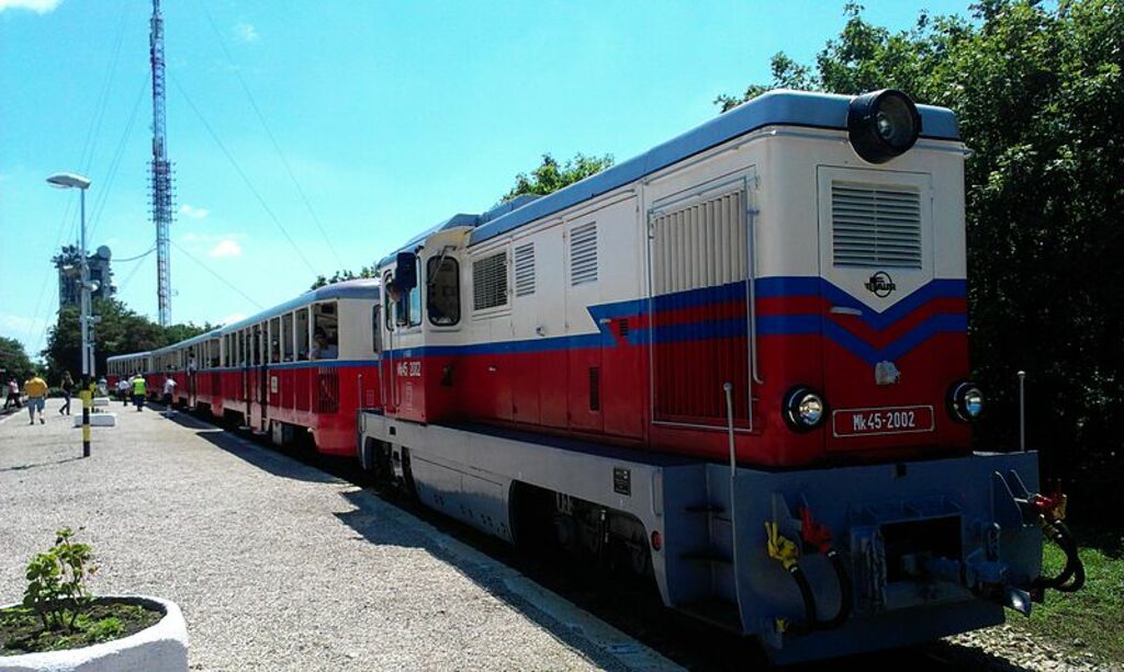 Mk45 2002, Gyermekvasút, Széchenyihegy állomás