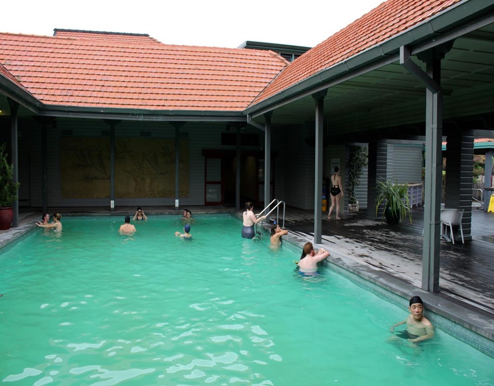 New Zealand: Polynesian Thermal Spa in Rotorua
