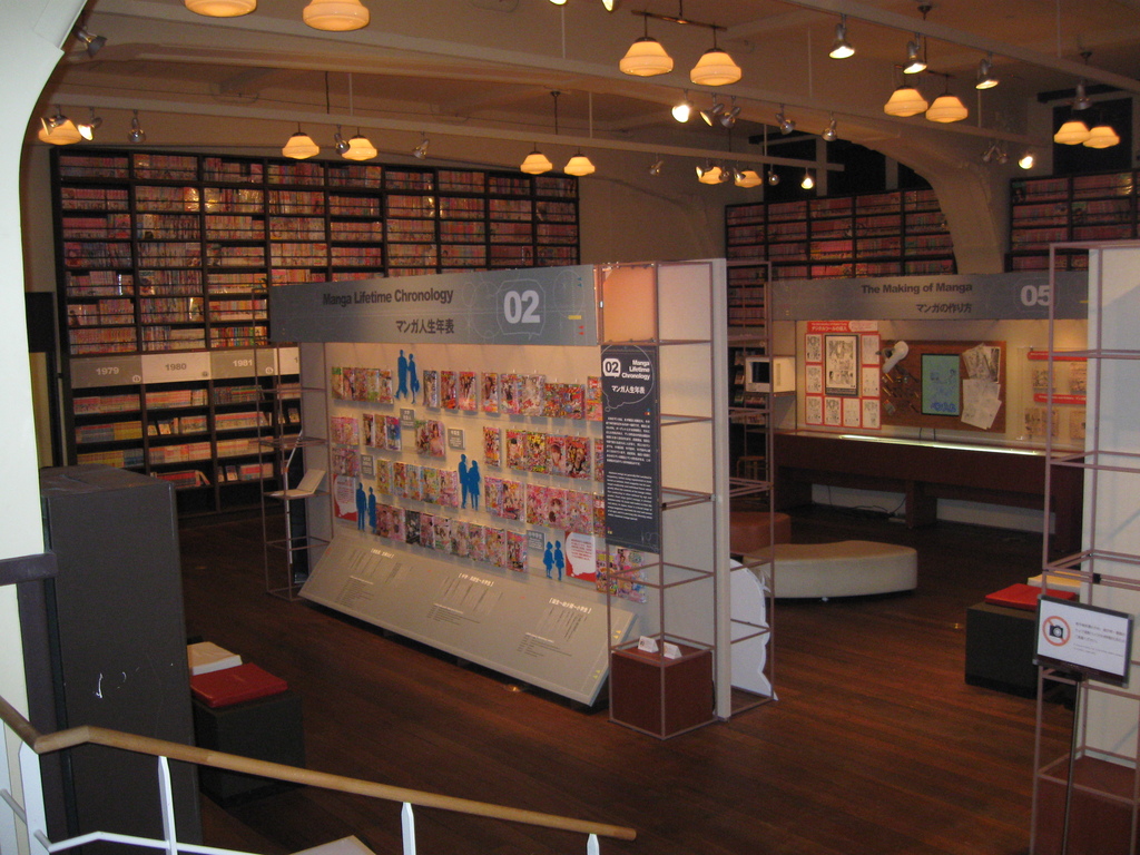 Kyoto International Manga Museum - Main Exhibit
