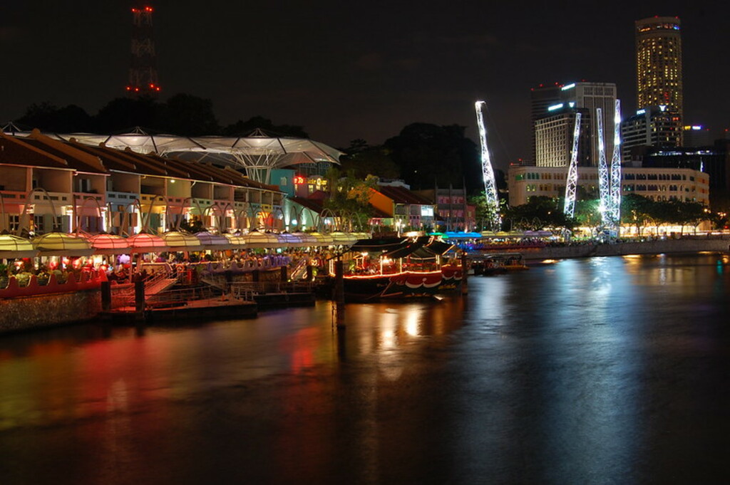 Clarke Quay and Singapore River