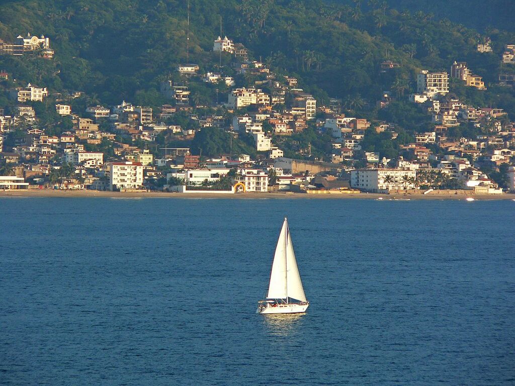 Puerto Vallarta and sailboat 1