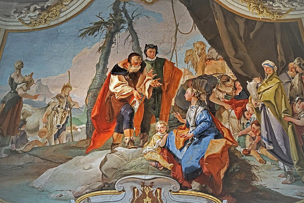 Udine Palazzo Patriarcale Tiepolo Rachel - Laban
