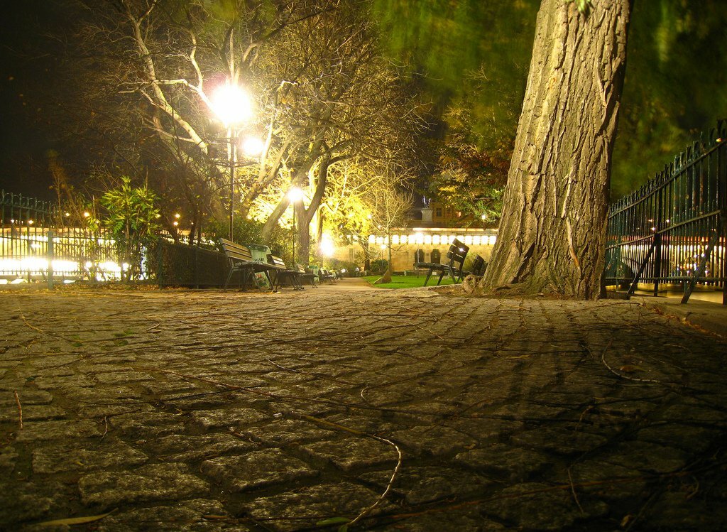 Espace vert parisien