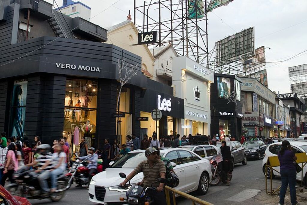 Brigade Road on 26 May 2013