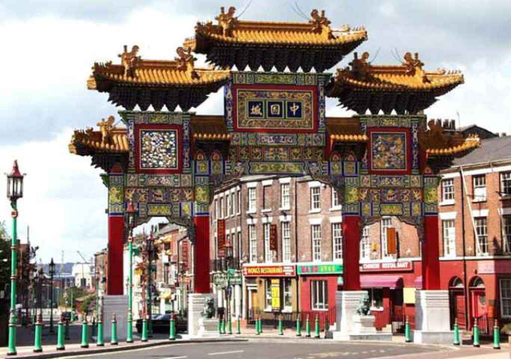 Chinese Arch, 'Chinatown', Liverpool - geograph.org.uk - 377326