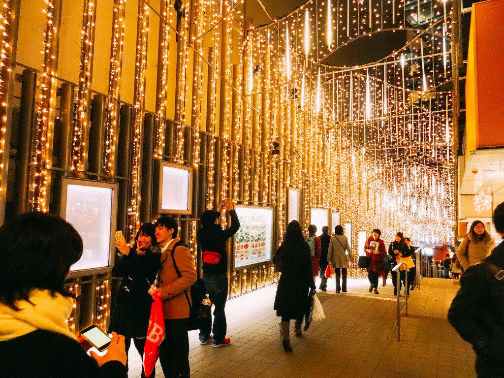 Shinjuku Terrace City Illumination '13-'14: Mosaic Street