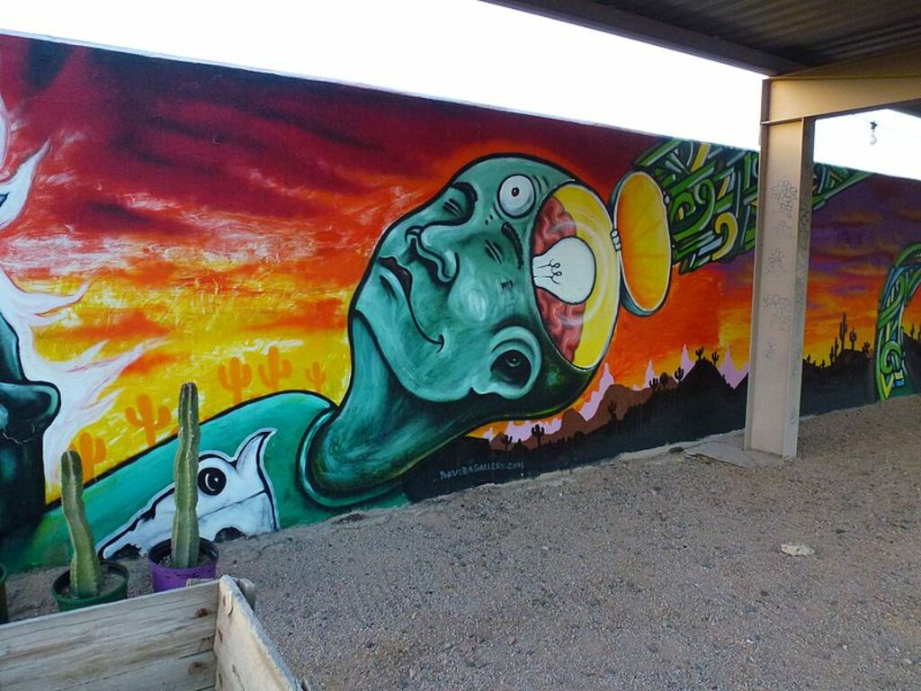 Lalo's Brain Storm, Art Walk 2012 Mural Project - panoramio
