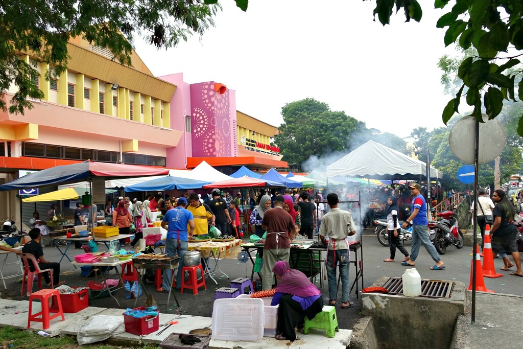 View of Taman Tun Sardon in Penang