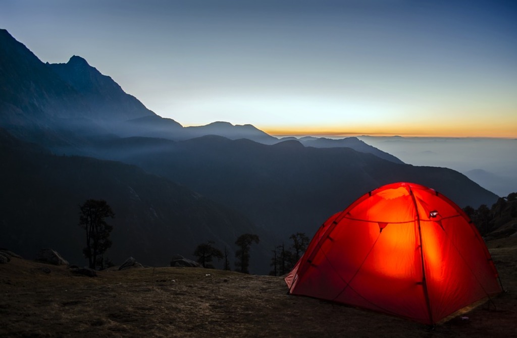 Camping Travel Sunrise