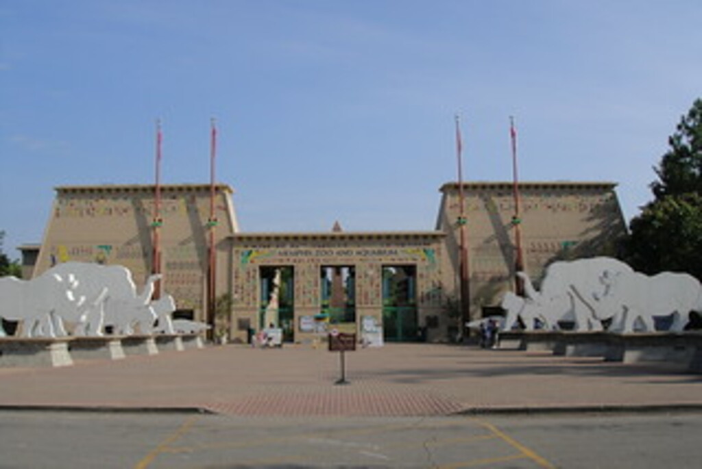 Memphis Zoo Facade