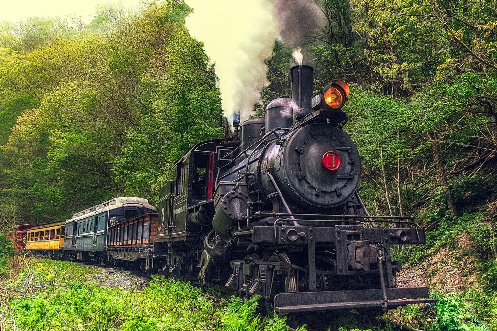 Engine Three at Chestnut Hollow Bend
