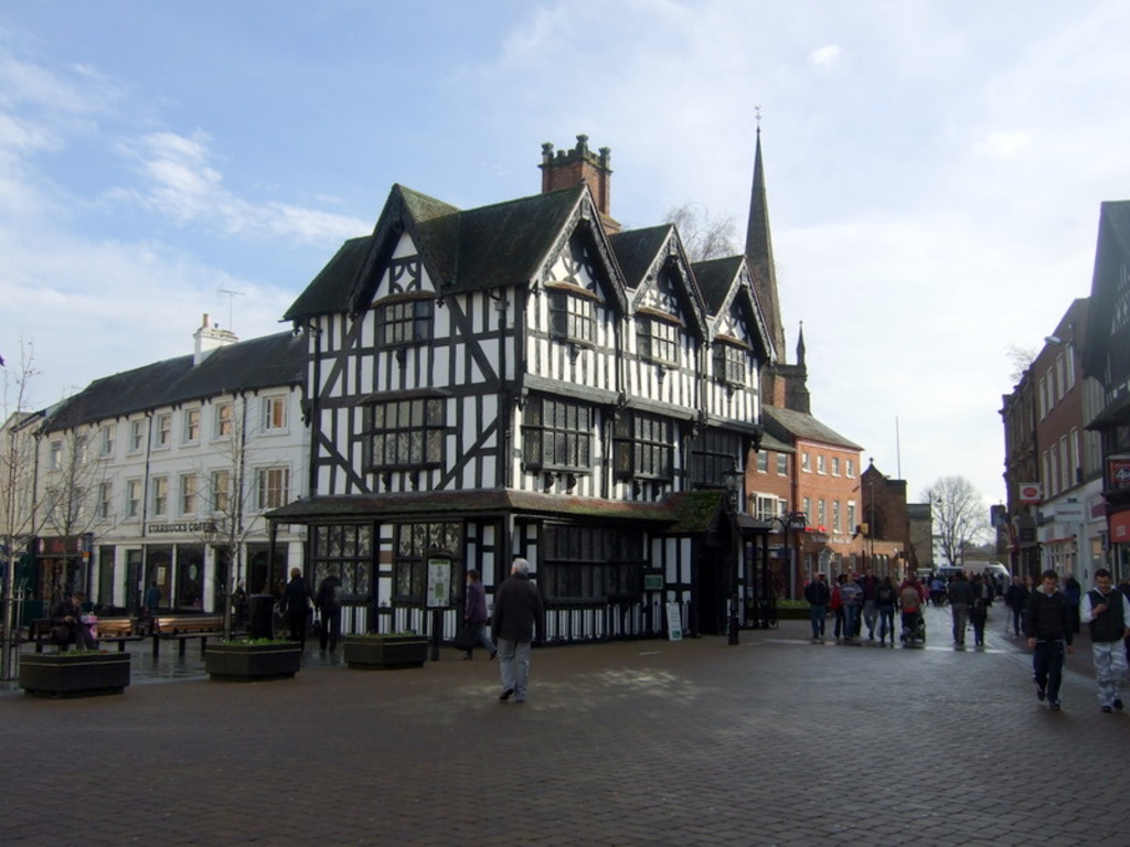 The Old House in Hereford marketplace - geograph.org.uk - 1756234