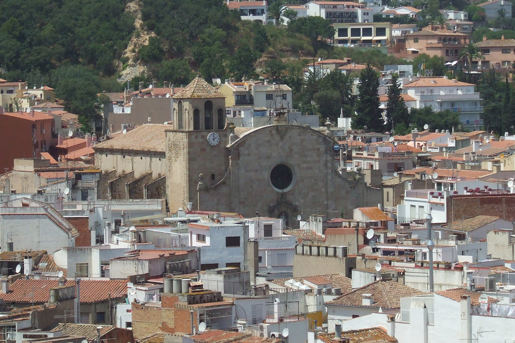 Tossa-Church of Sant Vicenc