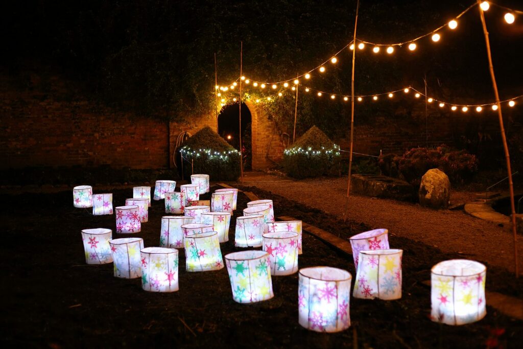 The lantern walk at Trengwainton