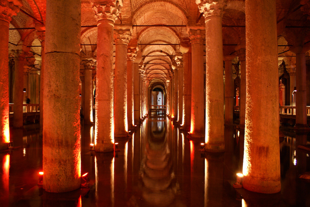 Turkey, istanbul, basilica cistern