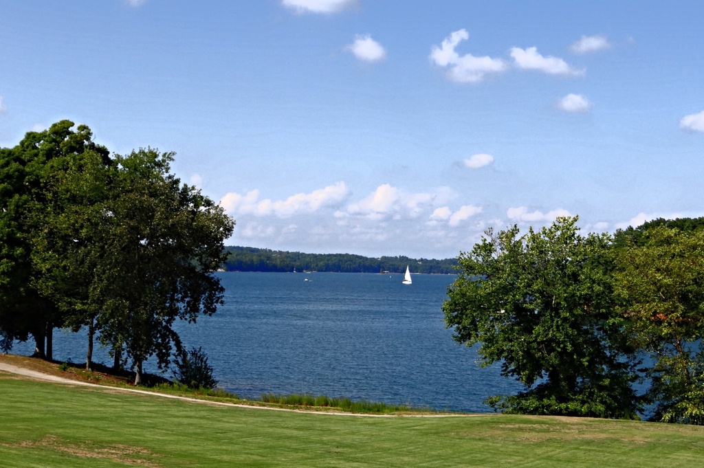 Sailboat at Lake Lanier