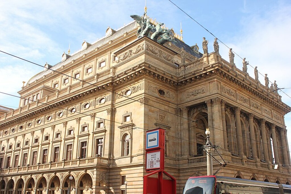Prague National Theatre in 2019.02