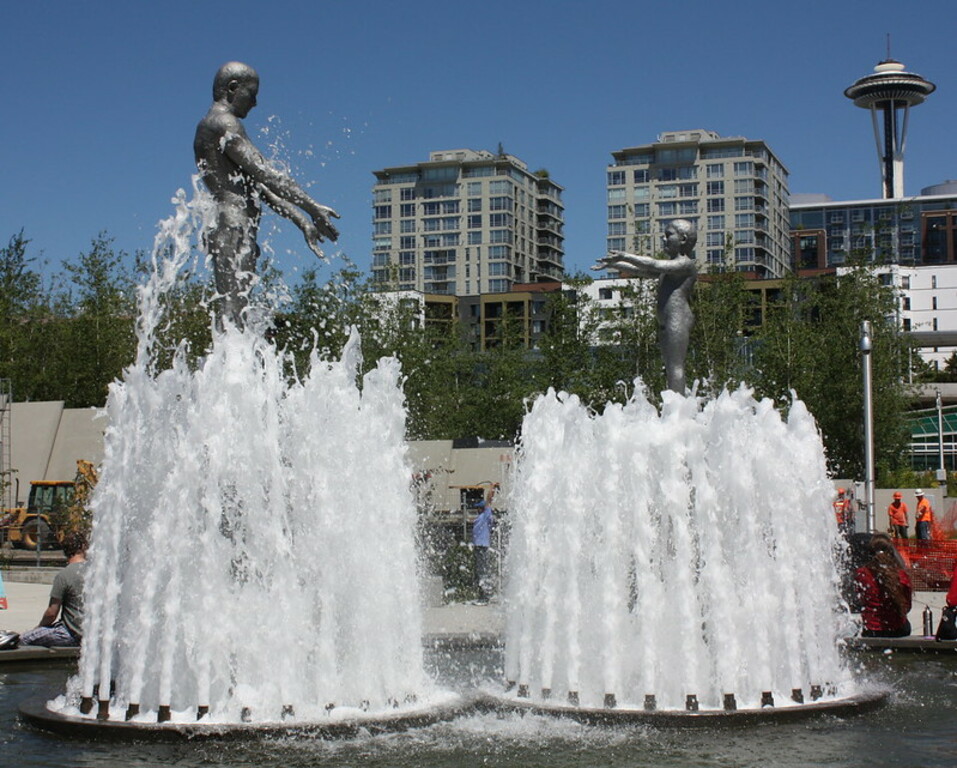 Father and Son Fountain