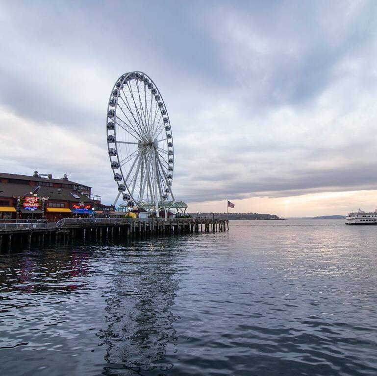 fountains in seattle | waterfront park fountain