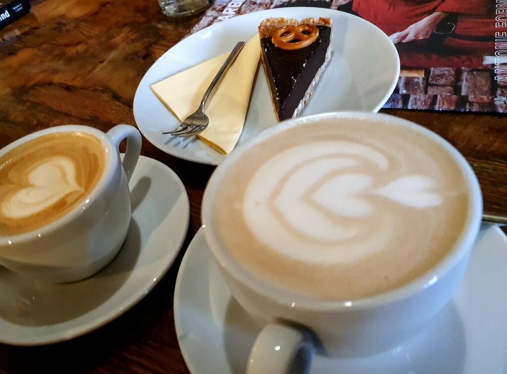 Cake and coffee