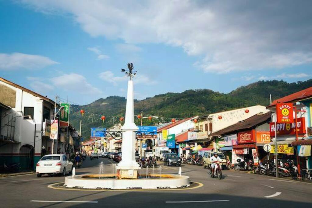 Balik Pulau town centre