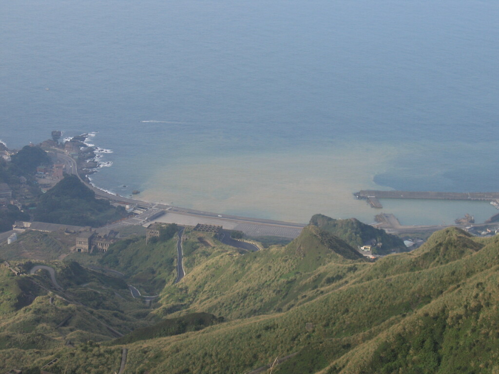 View from above to the Yinyang Sea