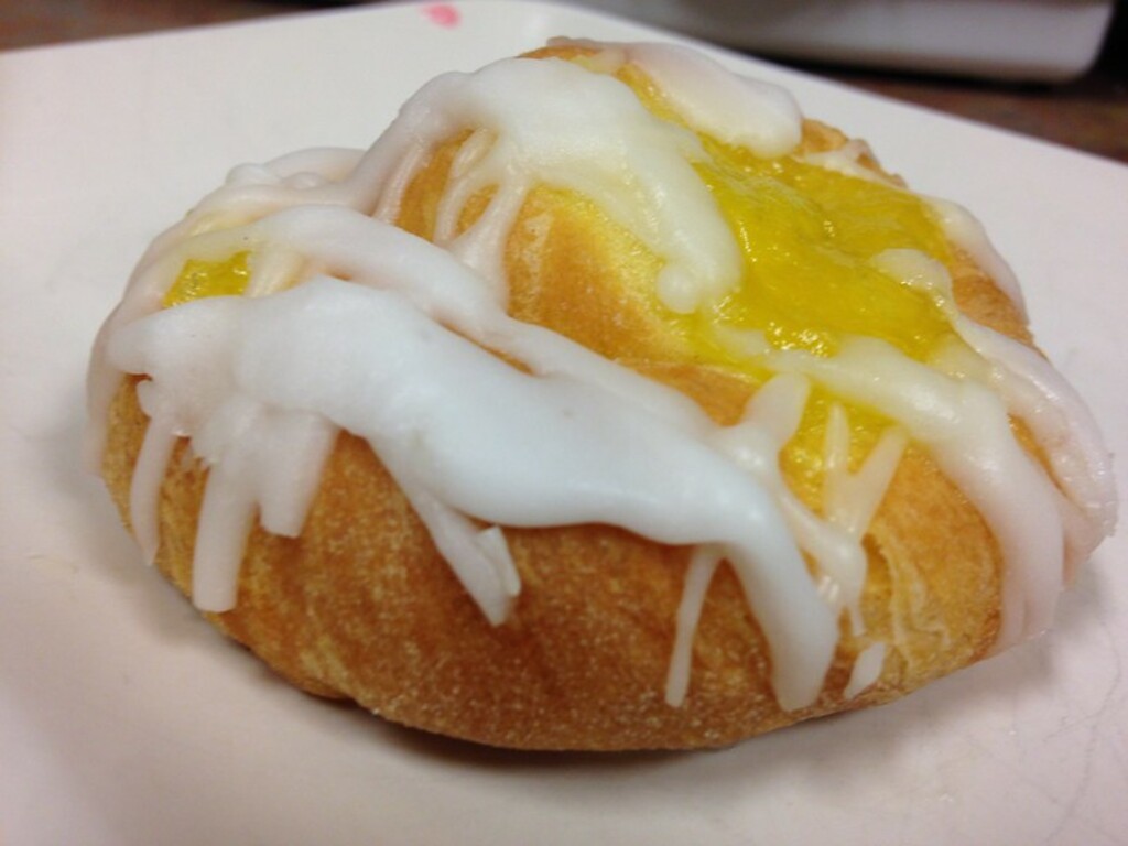 Lemon Danish food