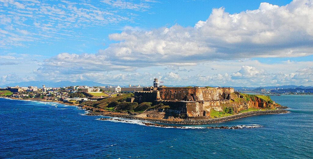 Arriving to San Juan Puerto Rico