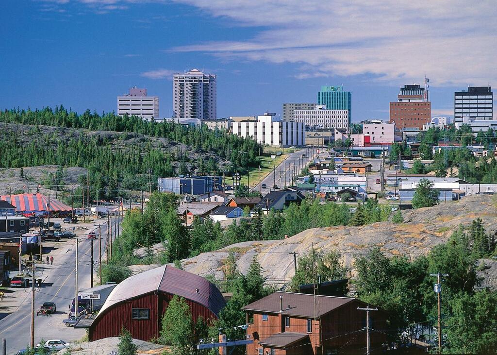 View of Yellowknife, NWT