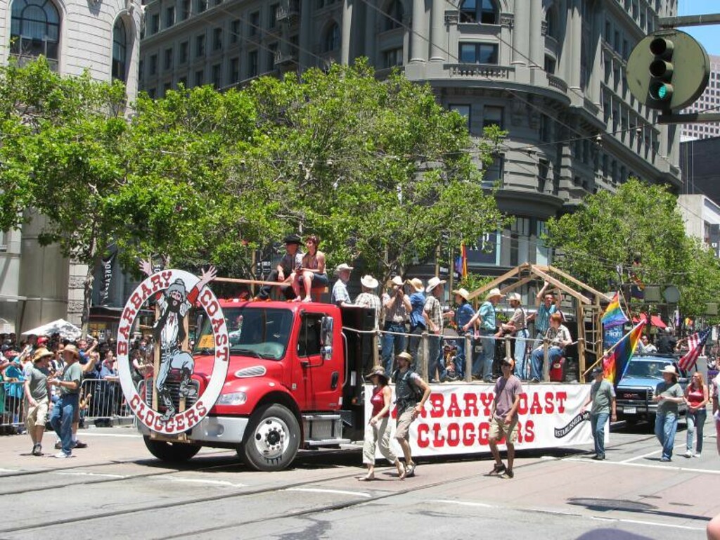 barbary coast cloggers float