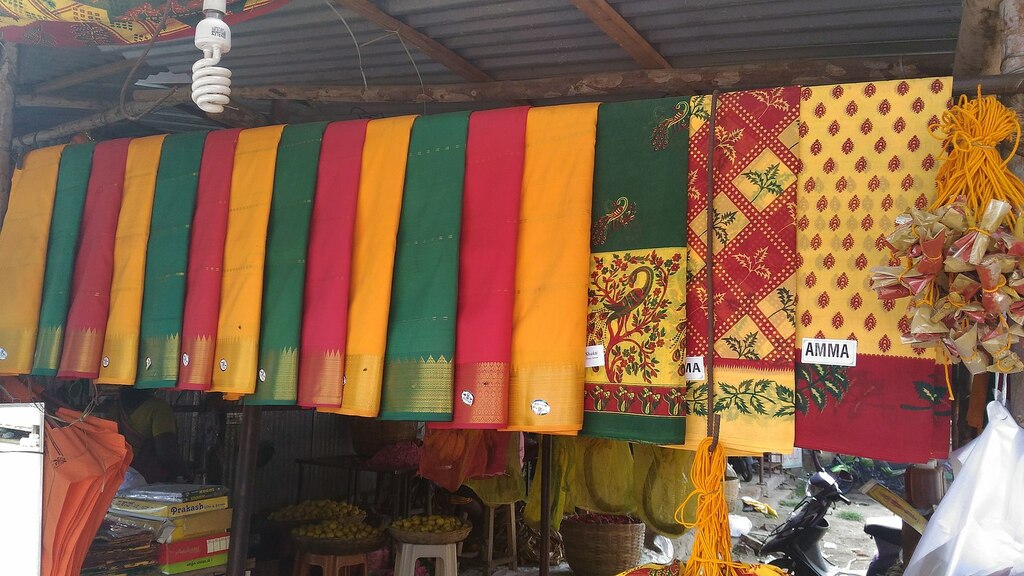 Pattu saree to Masani Amman