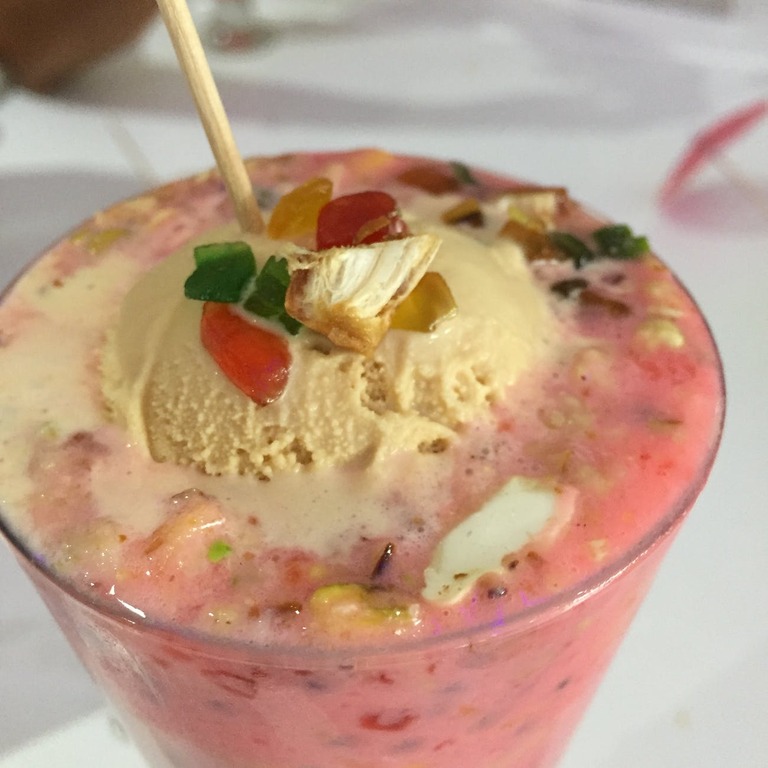 Falooda ice cream