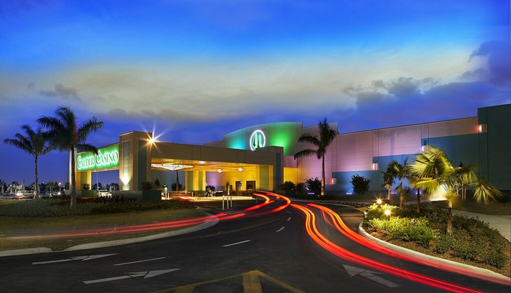 The exterior of Calder Casino which opened in 2010