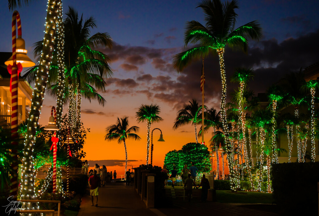Key West at night