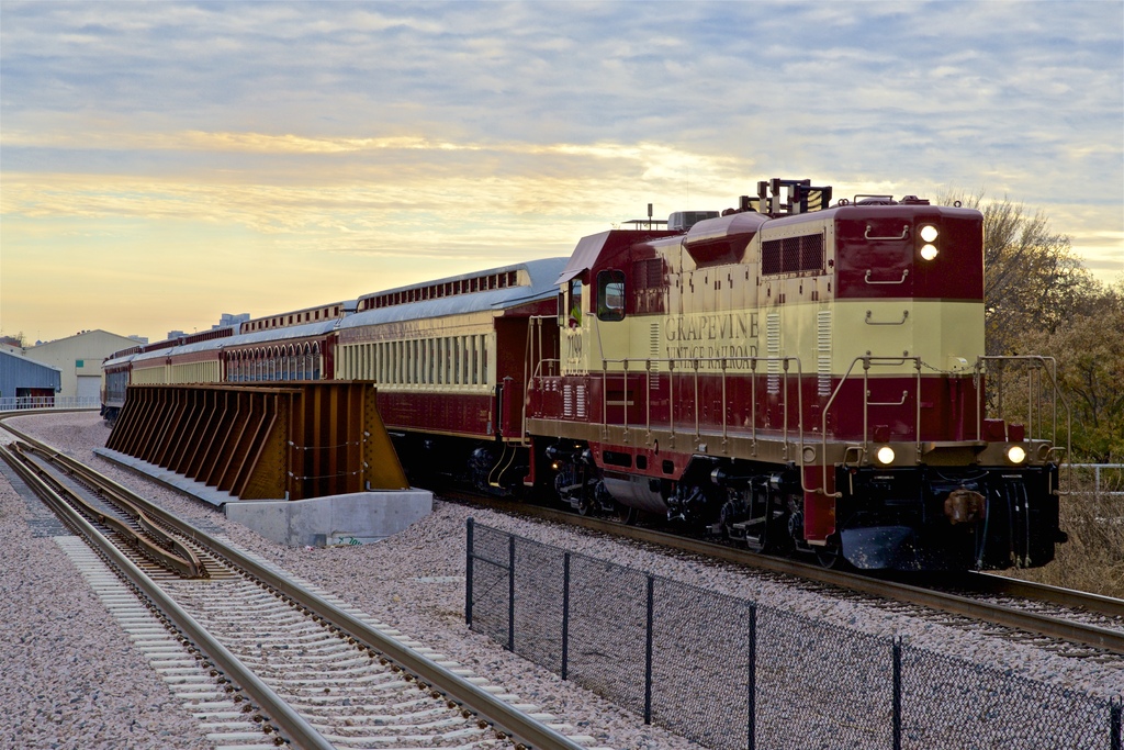 GVRR Train Passing North Side Station November 2019