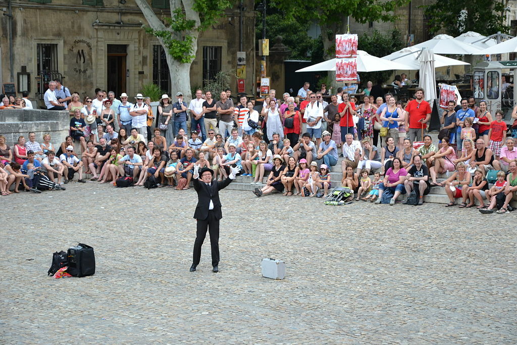 Avignon - spectacle palais