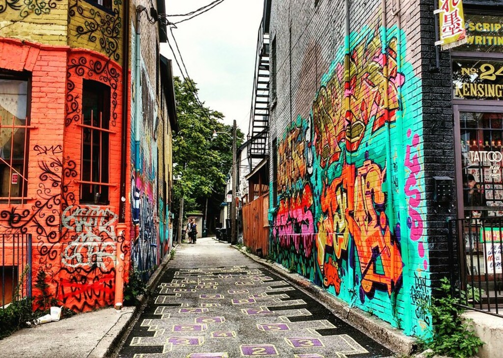 Kensington Market Graffiti Alley