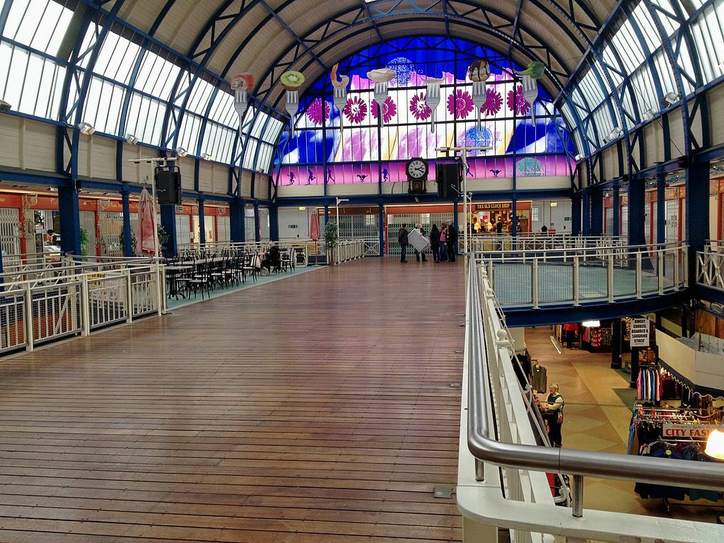 Newport Market Interior, Newport, South Wales