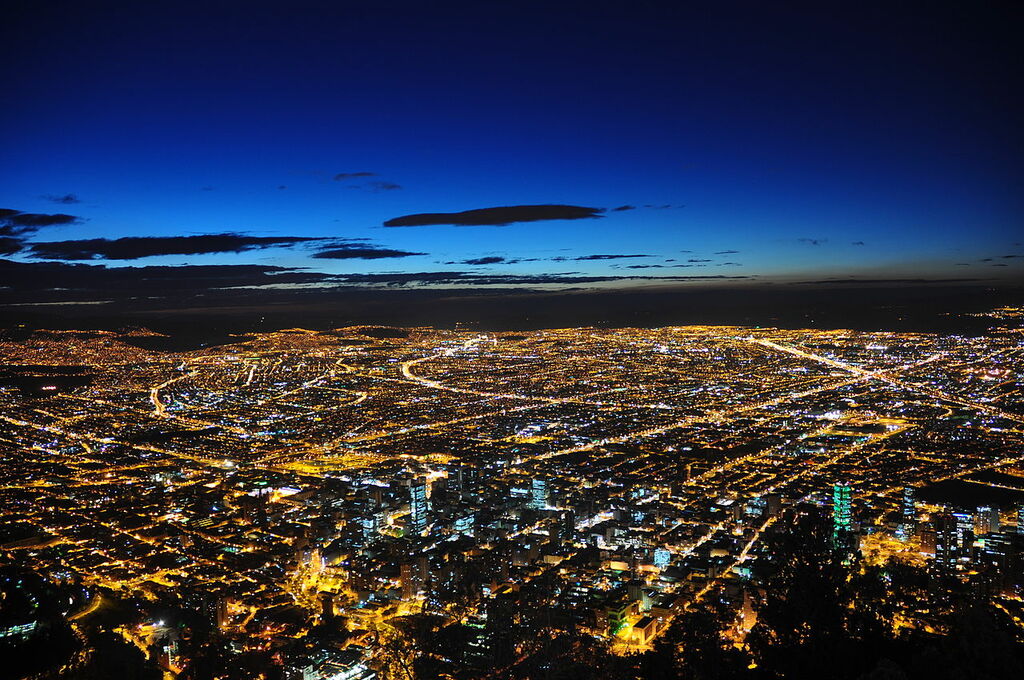 Bogotá de noche