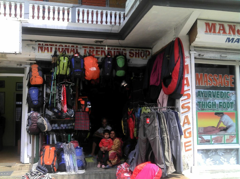 Standard knock-off trekking gear