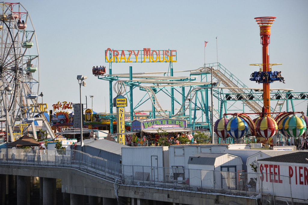 Amusement Park in Atlantic City, New Jersey