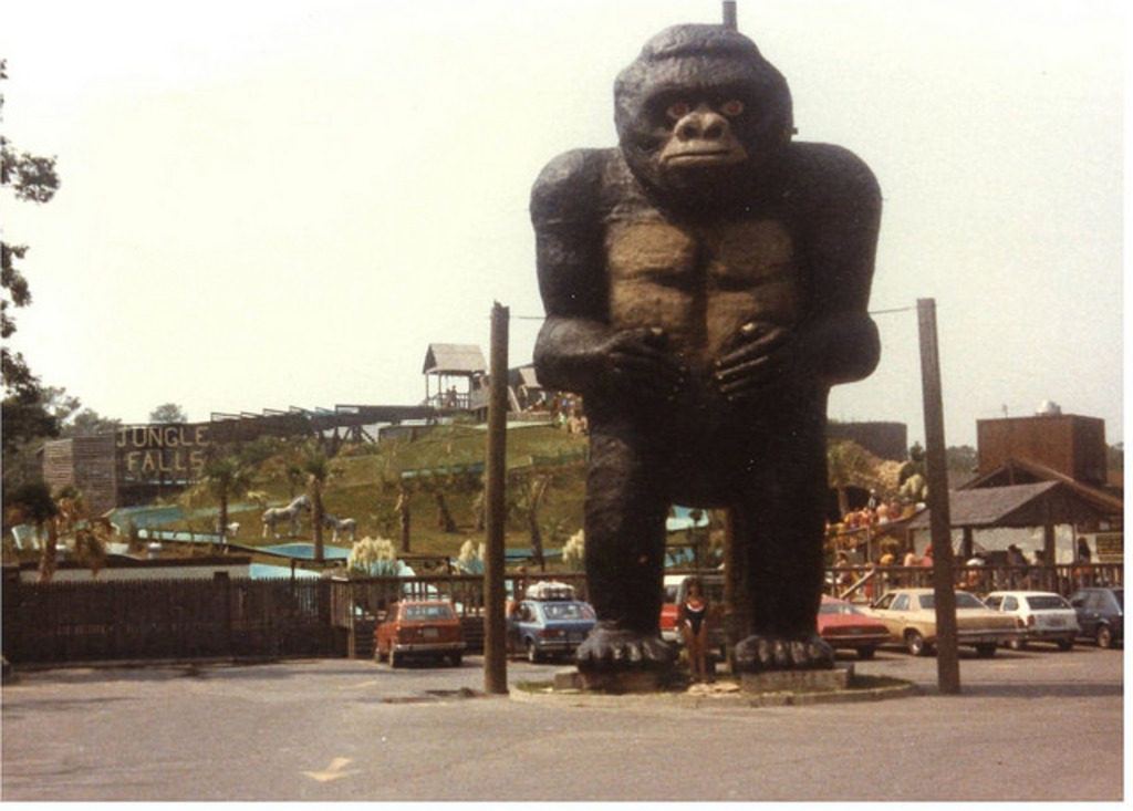 Vintage Jungle Falls Waterpark Virginia Beach, 1982